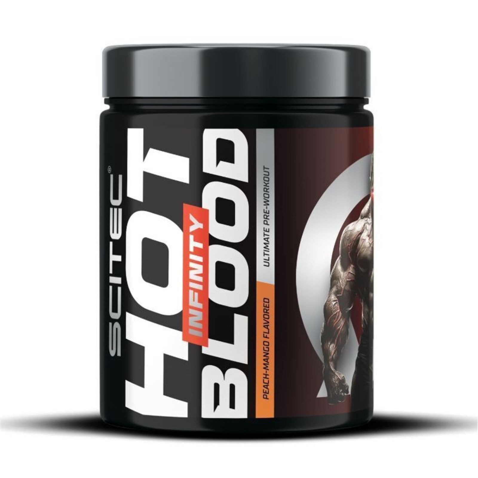 SCITEC NUTRITION HOT BLOOD INFINITY ULTIMATE PRE-WORKOUT 350G PEACH-MANGO