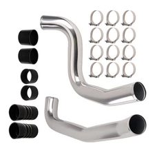 Aluminum Turbo Intercooler Pipe Kit For Ford 7.3L Powerstroke 1999-2003 Polished