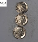 1928+1929+1934 Buffalo Nickel Set/Lot ~ Extra Fine XF/EF ~ 3 Coins ~ ZBL33