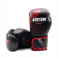 Boxhandschuhe 14Oz K1 Kickboxing Mma Muay-Thai Schwarz/Rot