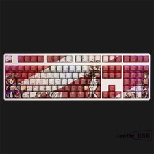 Wuthering Waves Keycaps LUMI Dye-sub PBT Backlit 108 keys for Cherry MX Keyboard
