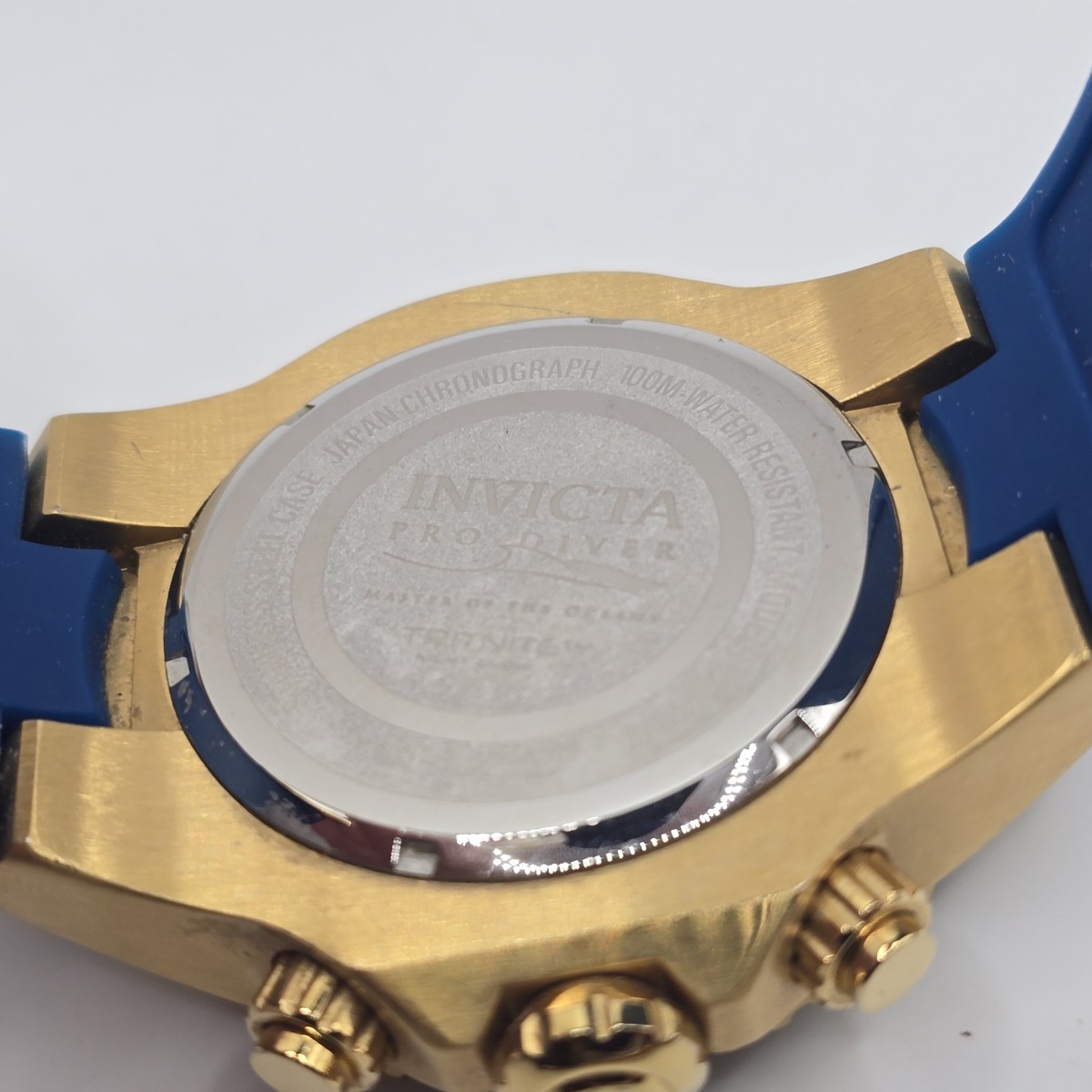 Invicta Pro Diver Chronograph Men's Watch Quartz 36037 54mm Blue