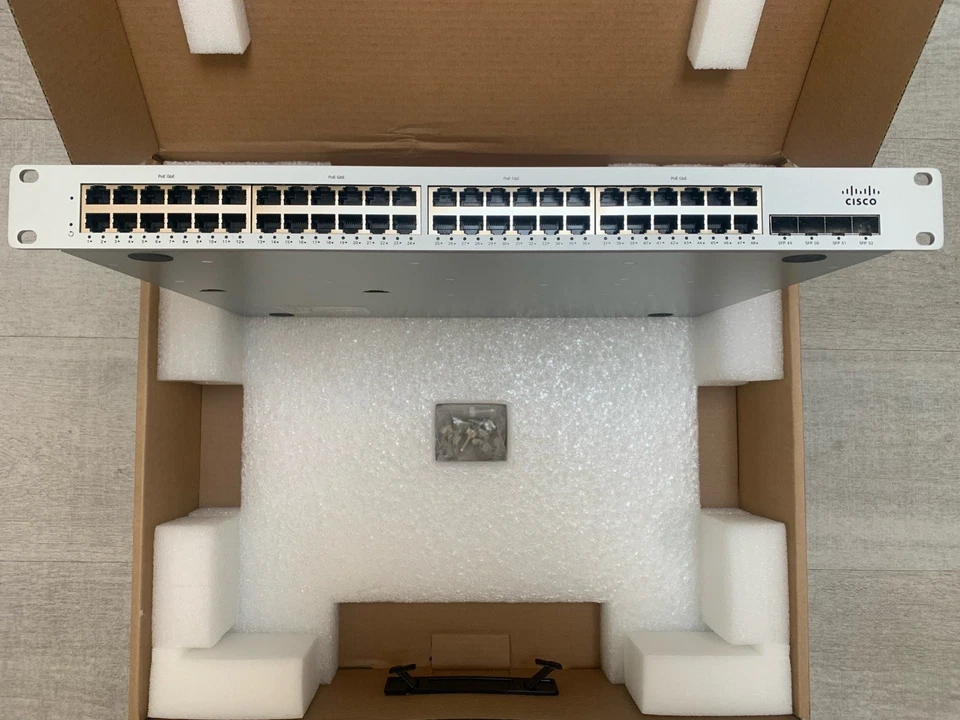 **Brand New** Cisco Meraki MS210-48LP 1G L2 Cloud Managed Switch - Image 2 of 2