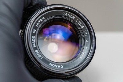 Canon 50mm 1:1.4 Objektiv Lens FD Kamera Camera Lens (Canon FD)