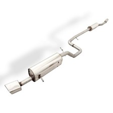 FOX Komplettanlage ab Kat. Peugeot 2008 2013-2018 1.2l 60 kW 1x145x65mm