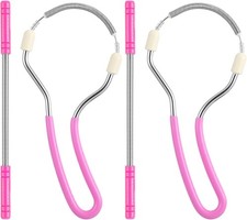 TIESOME 4Pcs Spring Facial Hair Remover for Women, Spring Manual Epilator Face