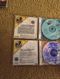 Marvel vs. Capcom 2 Sega Dreamcast and Marvel vs. Capcom 1 Sega Dreamcast