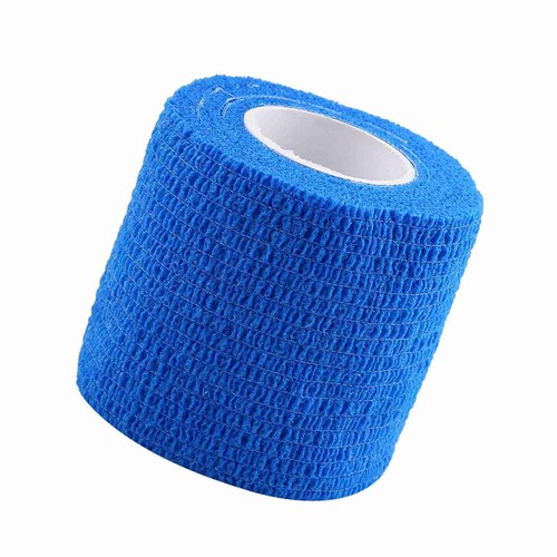 (Blue)5 Rolls Waterproof Self Adhesive Bandage Tape Finger Joints Wrap Care FA - Bild 3 von 22