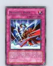 Yu-Gi-Oh TCG Prideful Roar CSOC-EN067 Unlimited Regular Rare Card Played MP-LP