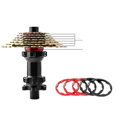 #ad Accessories Flywheel Grooved Hub Washer Gasket 39x35mm Black red Washer*1 AU $14.38