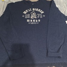 Disney Parks Mickey Mouse Walt Disney World 1971 Graphic Crewneck Sweatshirt 3XL