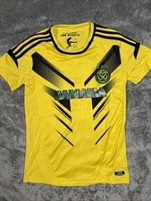 Jamaica National  Team football Jersey LMS Sports Size Medium 1962 Patch soccer 