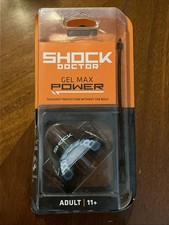Shock Doctor Gel Max Power Mouthguard Blue/Black Adult 11