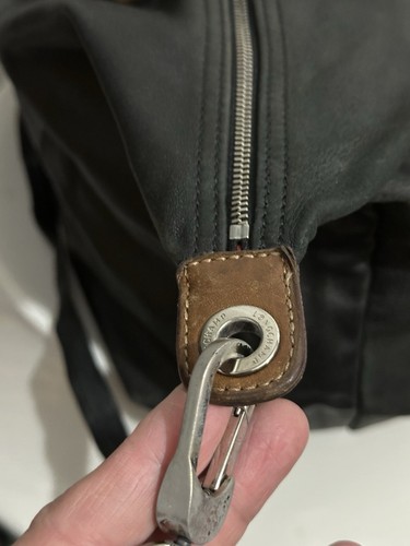 Longchamp le Pliage Cuir Leather Unisex Crossbody Bag Special Edt Mixed Colours - Picture 17 of 22
