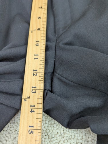 Jones New York Suit Mens 46S 36x25 Black Wool 2 Piece Jacket Pants Vintage 3 Btn - Picture 18 of 22