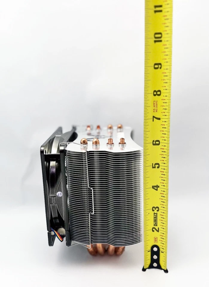 Titan Fenrir 4x Heatpipes 120mm Fan CPU Cooler for Intel LGA 775 1156 1366 i5 i7 - Image 4 of 4