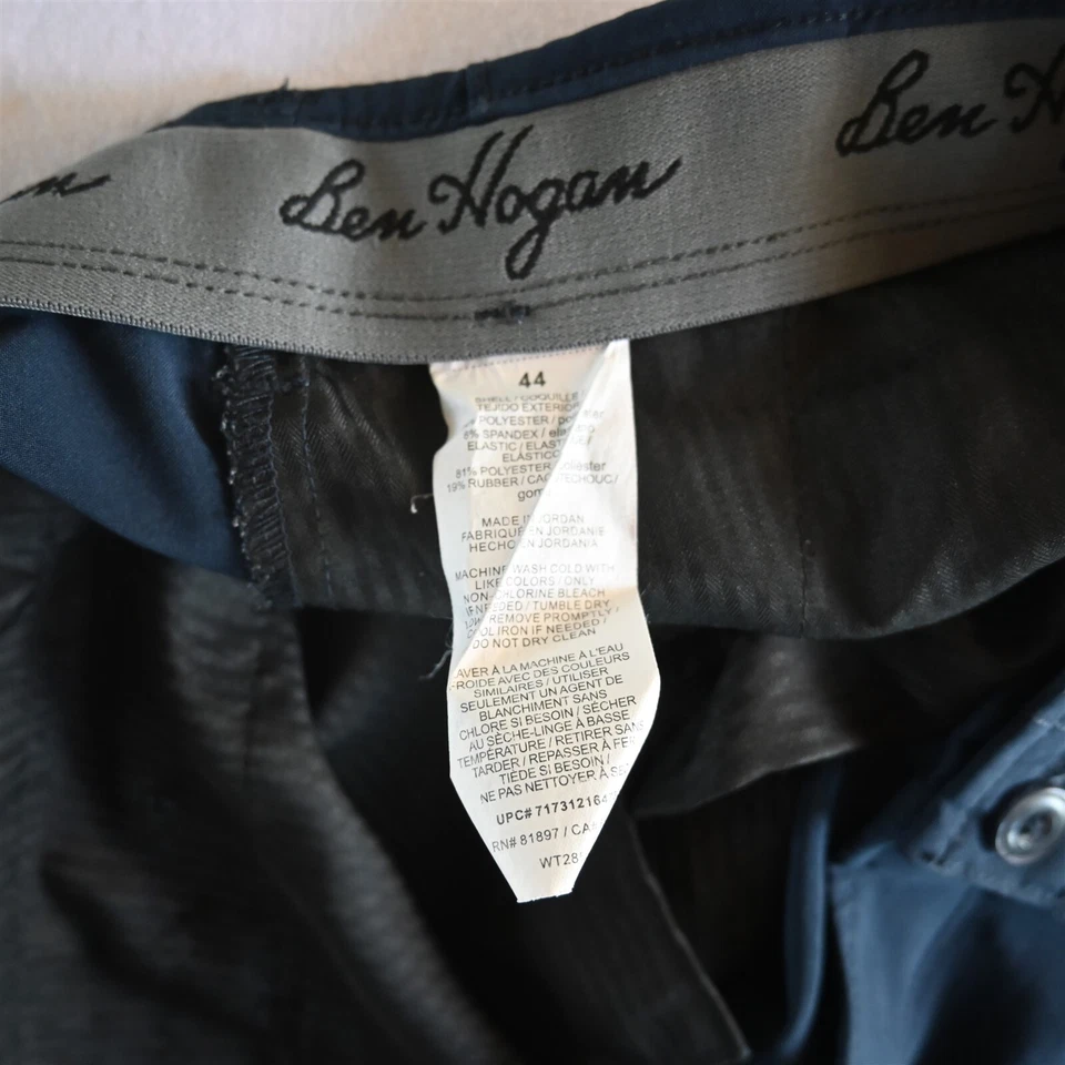 Pantalones cortos de golf Ben Hogan 44x9" azul marino frente plano rendimiento para hombre Foto 4 de 4