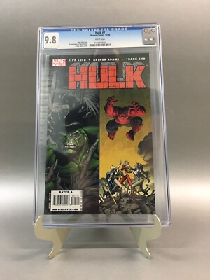 Hulk #7 CGC 9.8 1st Print 2008 Loeb McGuinness Arthur Adams Cover Red Hulk App.