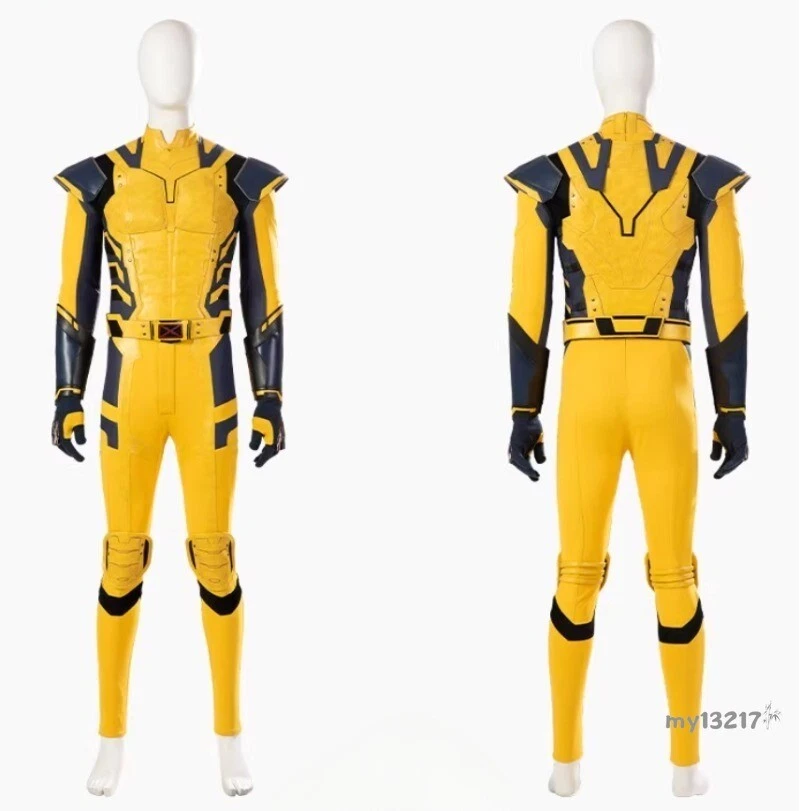 Ручной работы Дэдпул 3 Росомаха косплей костюм наряд для Хэллоуина с доспехами лот - Изображение 3 из 4