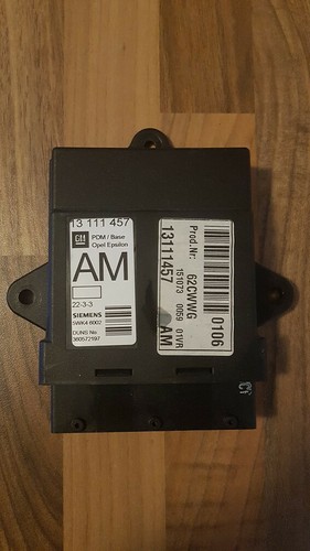 Siemens Türsteuergerät vorne rechts 5WK4 6002, 13111457, Opel  "Räumungsverkauf"