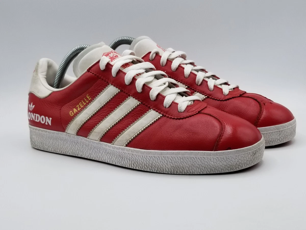 programa Despertar Patrocinar Adidas Limited Edition 2006 I Love London Red Gazelle Men&#039;s Shoes Size  8 VGUC | eBay