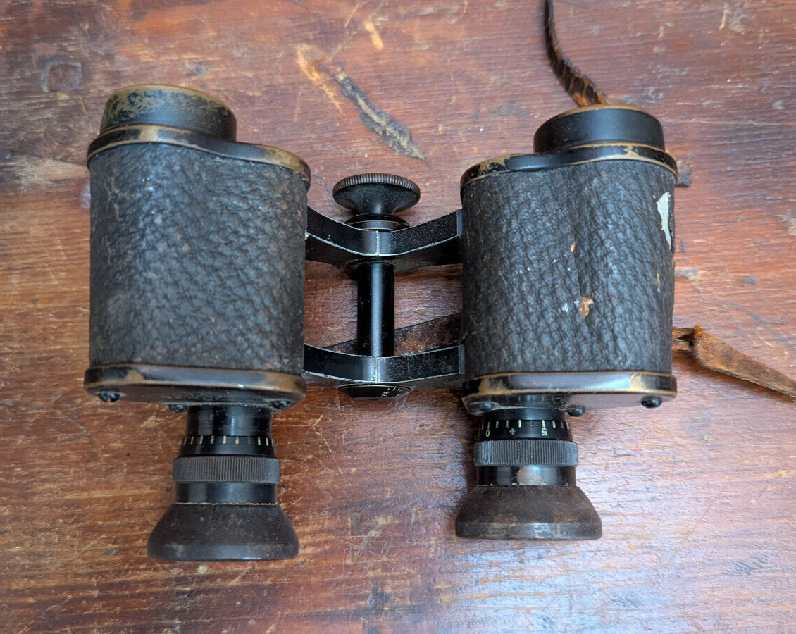 Binoculars C.P. Goerz Berlin - 6x Heli Trieder D.R.P.