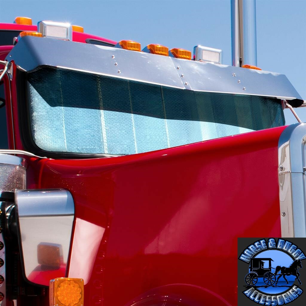 Window Windshield Sunshade For 1987-2015 Kenworth T800 & 1998-2019
