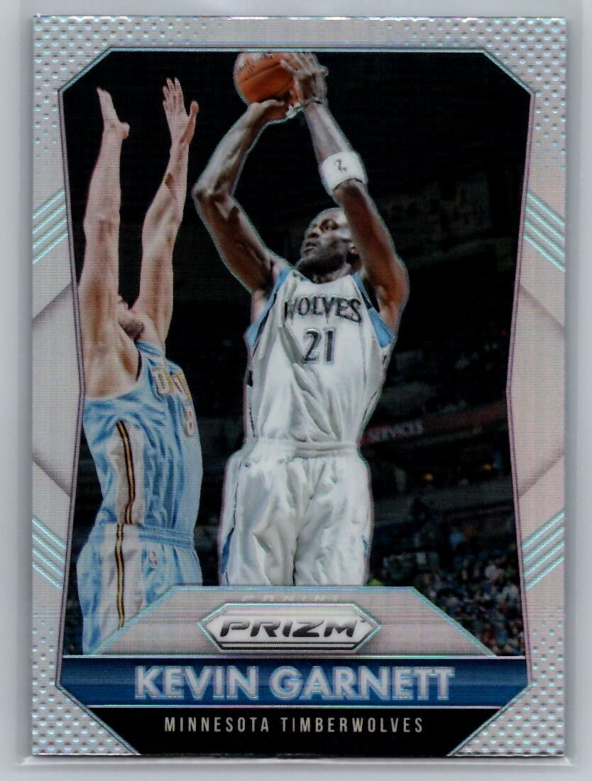 2015-16 Panini Prizm #6 KEVIN GARNETT Silver Prizm Timberwolves