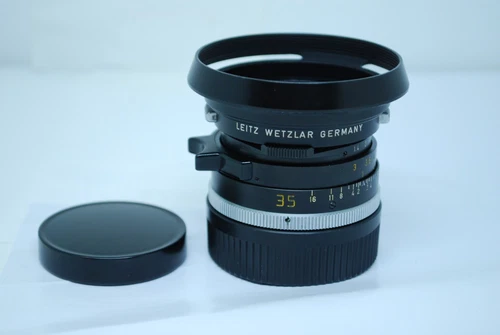 "Excellent"Leica  Summilux M 35mm F1.4 with HOOD -Made in GERMANY- #5766