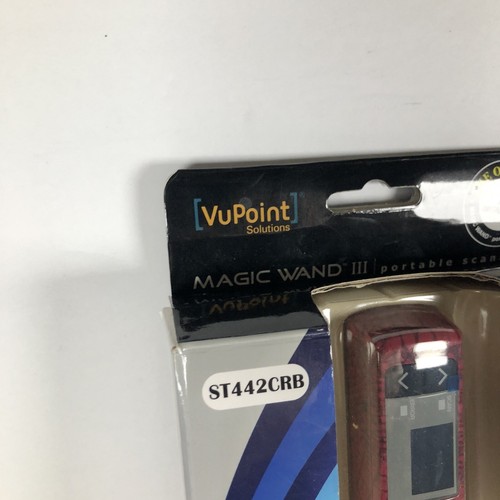 VuPoint Magic Wand III Platinum Portable Scanner ST442CRB New Open Box! - Picture 7 of 12