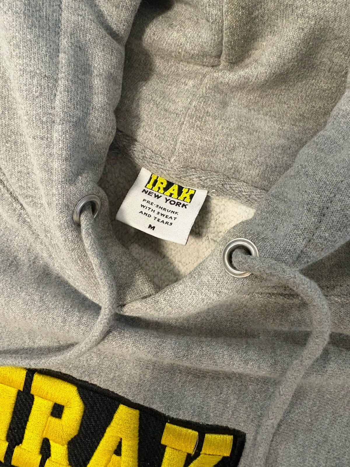 Felpa con cappuccio IRAK New York Box Logo Supreme