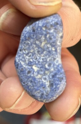 1  Piece Tumbled A Grade Dumortierite Average Size 20 Grams