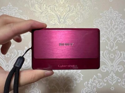 【動作品】Sony Cyber-shot DSC-TX7 レッド Sony Cyber-shot DSC-TX7 Red 10MP 4x Optical Zoom Digital