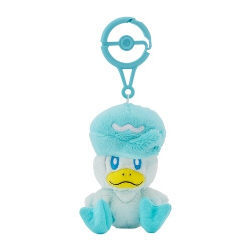 Pokemon Center Original Plush Mascot with Carabiner Key chain Quaxly