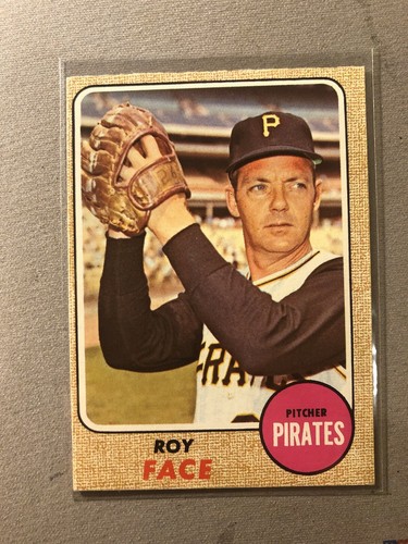 1968 Topps #198 Roy Face Pittsburgh Pirates EX