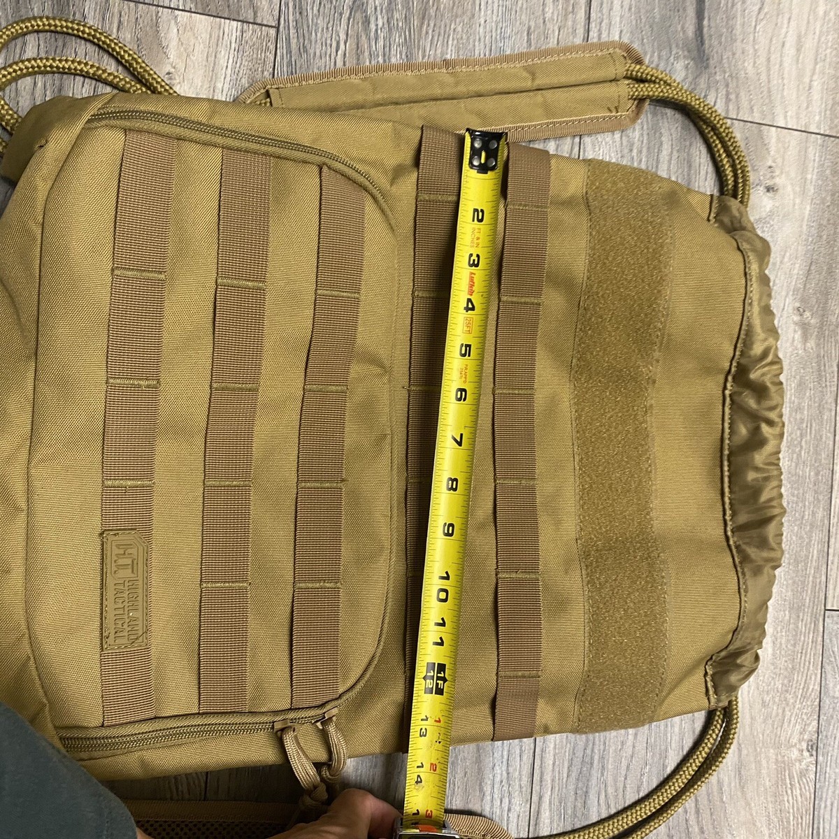 Highland Tactical Back Pack Bag with Drawstring Mesh