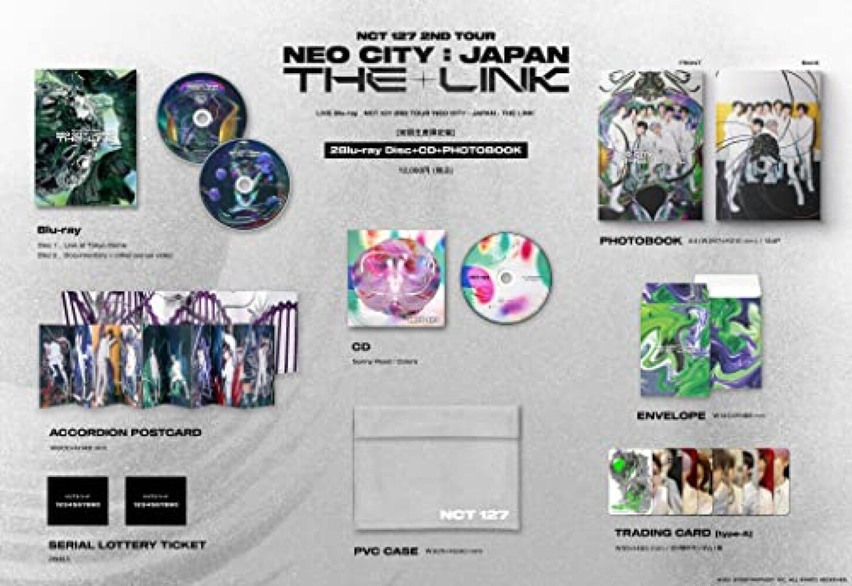 NCT 127/2nd Tour'NEO CITY:JAPAN-THE LIN… NCT 127 2nd Tour 'NEO CITY Japan The Link' 2Blu-ray+CD+