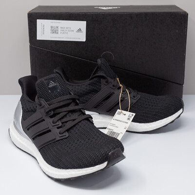 Adidas Ultraboost 4.0 DNA Women's 7 - Black Silver Running Shoes 