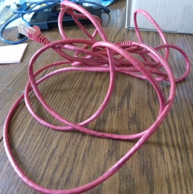 その他 RED5 18 Foot Red Cat 5E Ethernet Network Cable | eBay