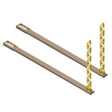 Blue Ox BXW4007 Weight Distributing Spring Bars Kit 1000 lb Capacity