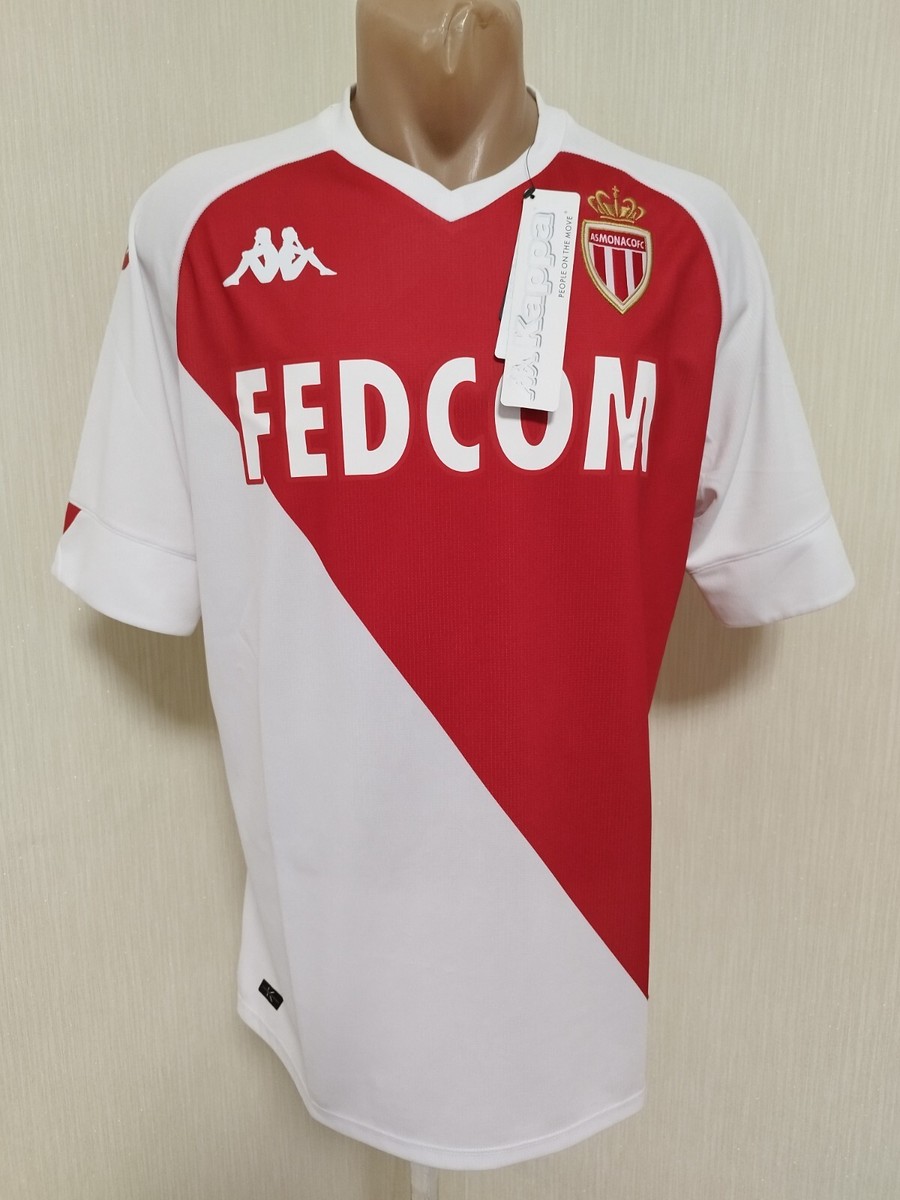 Monaco football jersey home 2020/2021 Golovin Kappa shirt size L
