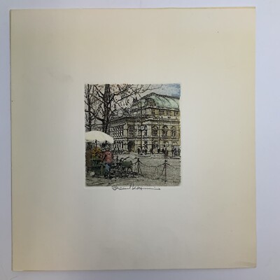 Wiener Staatsoper Robert Kasimir Signed Art Print FoundArtShop | eBay