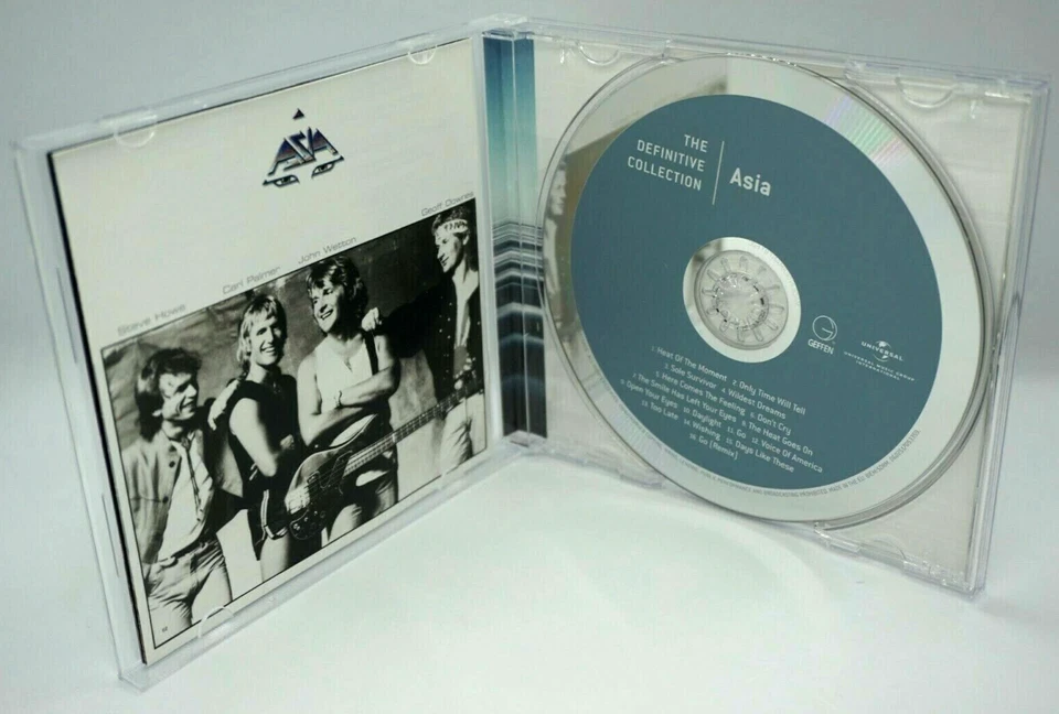 Asia : The Definitive Collection CD Album - Heat Of The Moment - King Crimson - Image 3 of 3