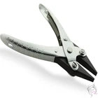 FLAT NOSE PARALLEL ACTION PLIERS JEWELLERY WATCH BEADS CRAFTS TOOL SMOOTH JAWS