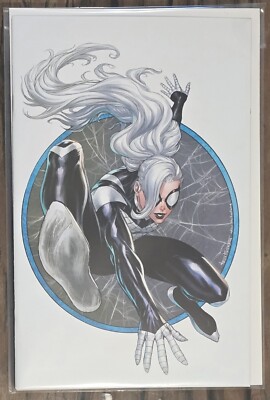 Edge of Spider-Verse 3 VFNM 2022 Marvel Comic Kirkham Virgin Homage Night Spider