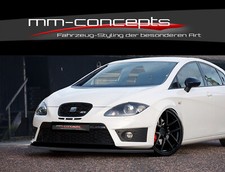 CUP Spoilerlippe für Seat Leon 1P Cupra R  Frontspoiler Spoilerschwert Lippe IN