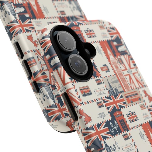 British Icons Phone Case - Union Jack, Big Ben, British Flag, London, Wrap Print - Picture 11 of 177