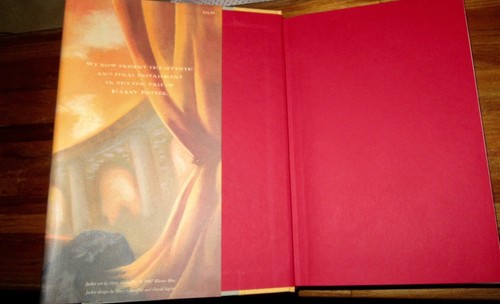 Harry Potter and the Deathly Hallows ~ J K ROWLING. 1st HbDj 2007 HERE in MELB - Foto 8 di 17