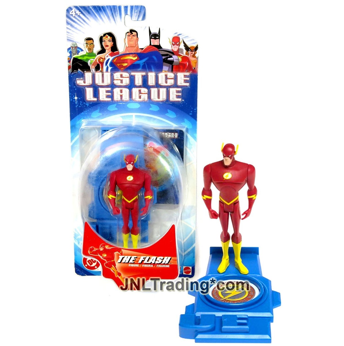 Year 2002 DC Comics Justice League 5 Inch Figure - THE FLASH with