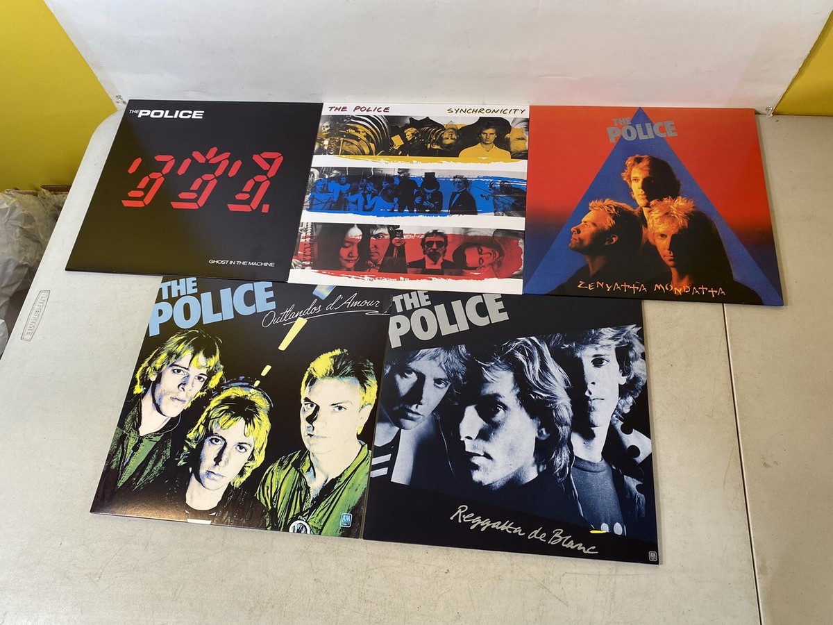 6 LP The Police Every Move You Make Studio Recordings box